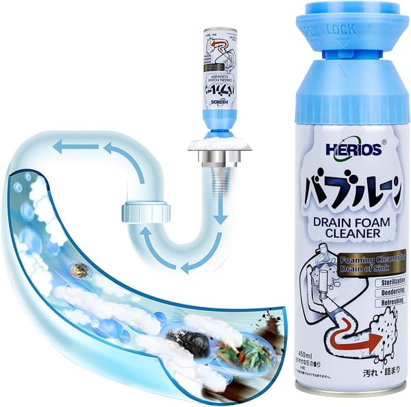 📢💥💥Now at 45% OFF 🎃Drain Foam Cleaner Japanese environmental protection patent🌿