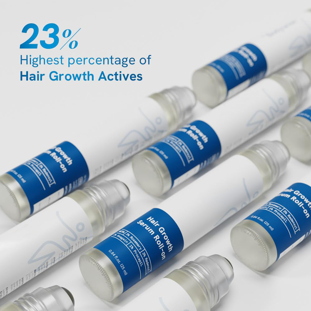 📢💥💥Final 5 Hours 54% OFF🔥Rosemary Hair Growth Serum Roll On 👩👦