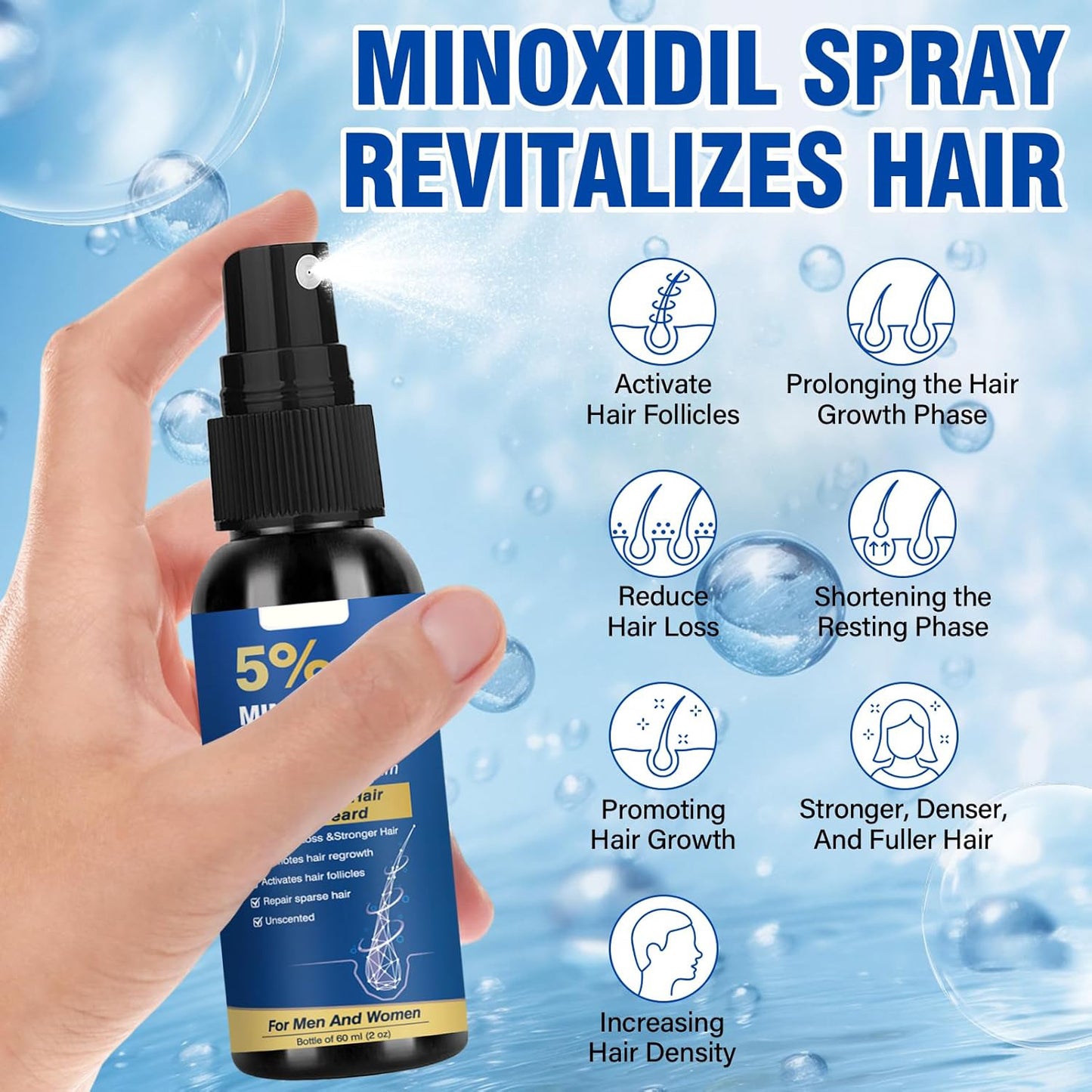 🔥🔥🔥HOT SALE 50% OFF💥 Fast Hair Growth Serum 💁♀️