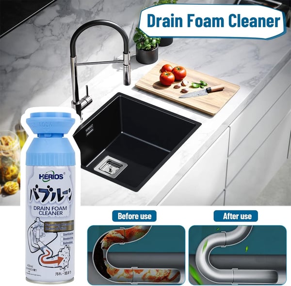 📢💥💥Now at 45% OFF 🎃Drain Foam Cleaner Japanese environmental protection patent🌿