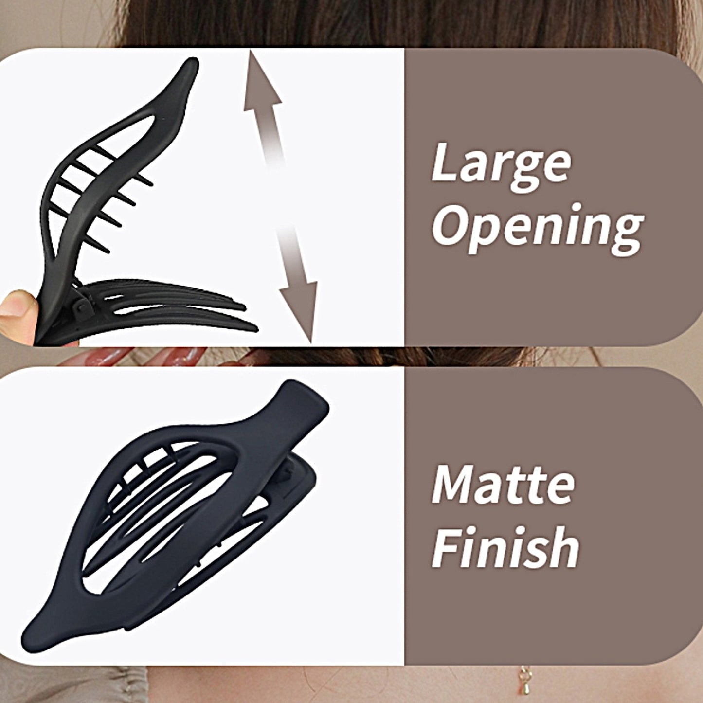 🔥🔥🔥Hot selling 9-pack 👩🦰Women's flat hair clips🤑