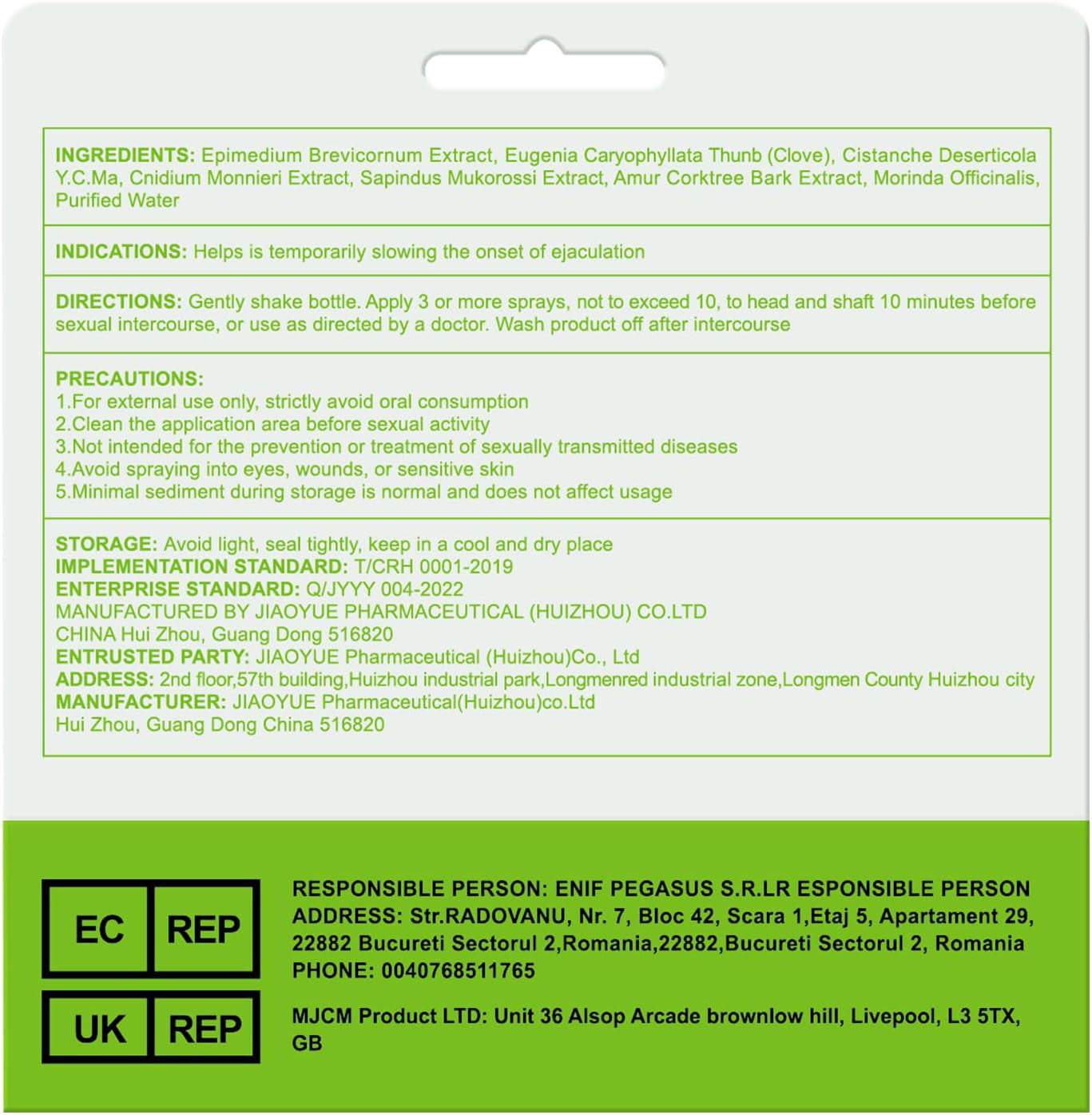 Final 3 Hours: 60% OFF🔥Longer, Better Intimacy—Natural, Safe, & Refreshingly Effective Delay Spray