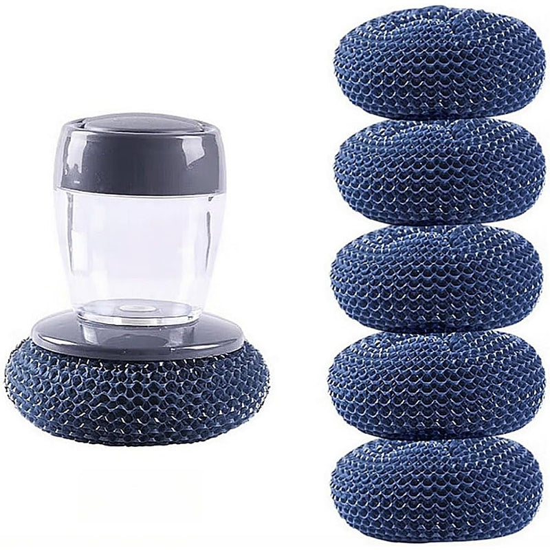 🔥🔥🔥45% off hot selling products🌸 Kitchen Soap Press Dispensing Palm Brush👍👍👍