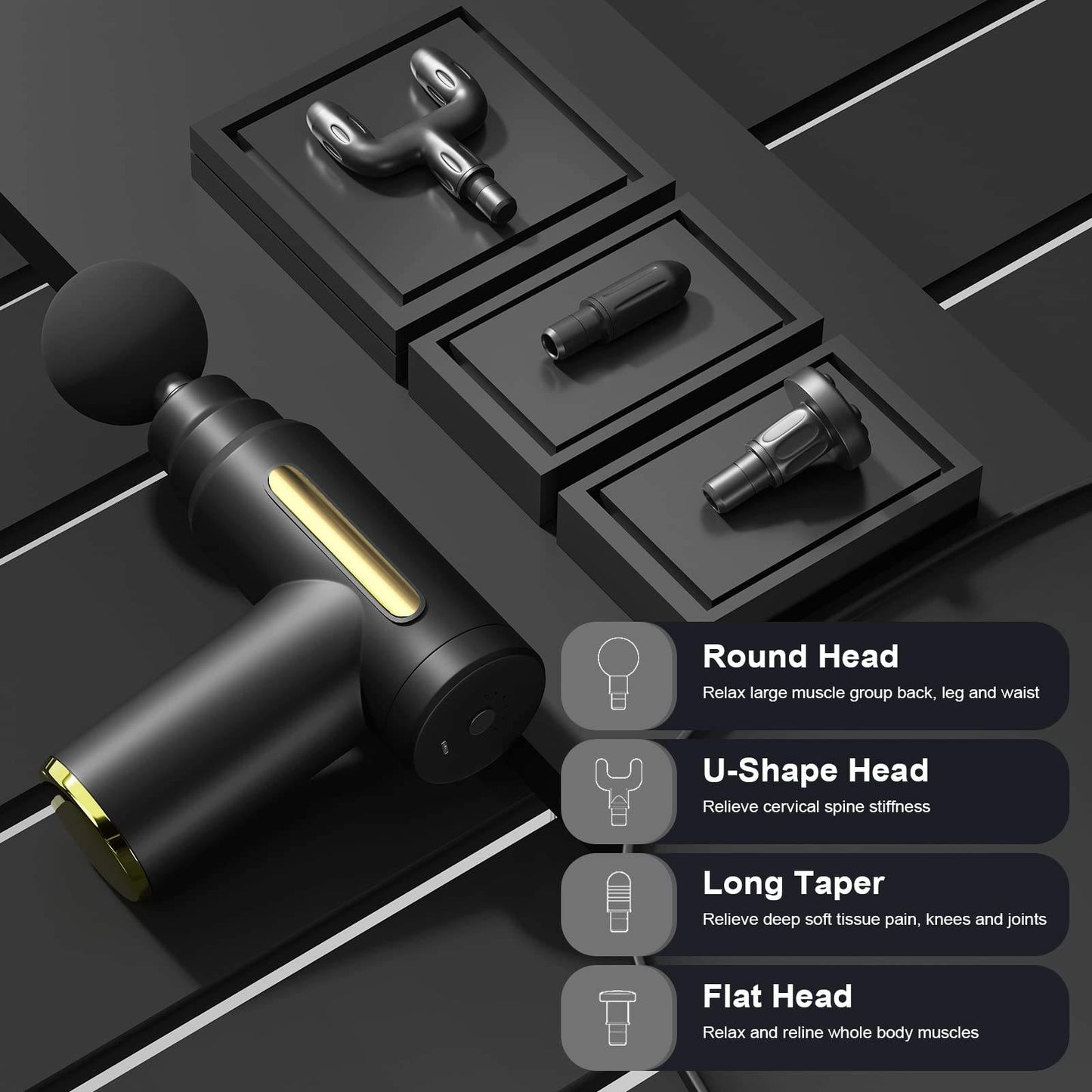 Small Gun, Big Relief! This portable mini massage gun is your on-the-go savior—zaps muscle soreness fast, fits right in your bag. Perfect for post-workout or desk breaks, grab yours today! 💪👜🔥