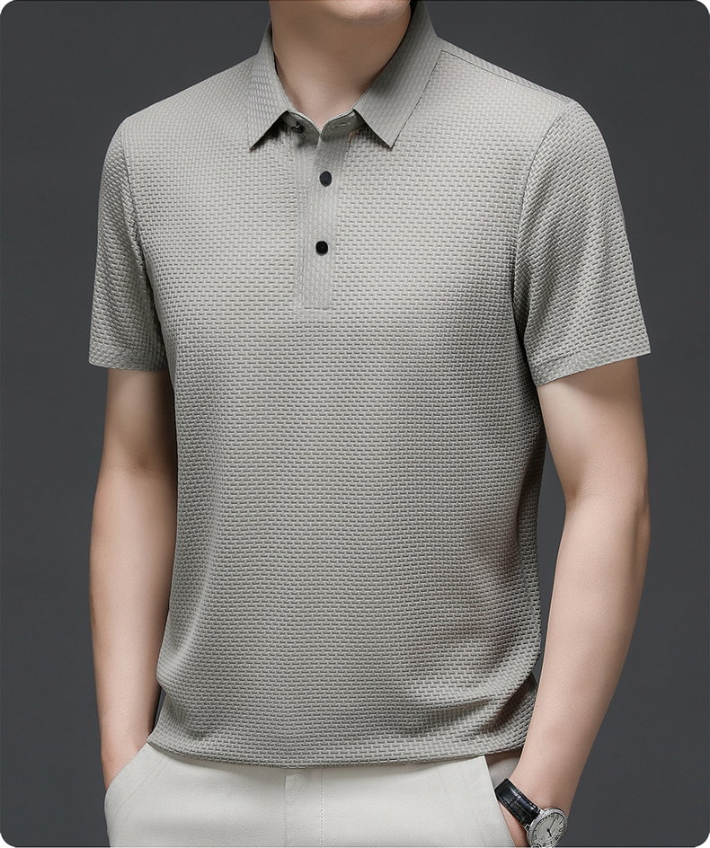 ??Men's Summer Ice Silk T-Shirt