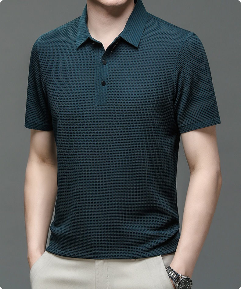 ??Men's Summer Ice Silk T-Shirt