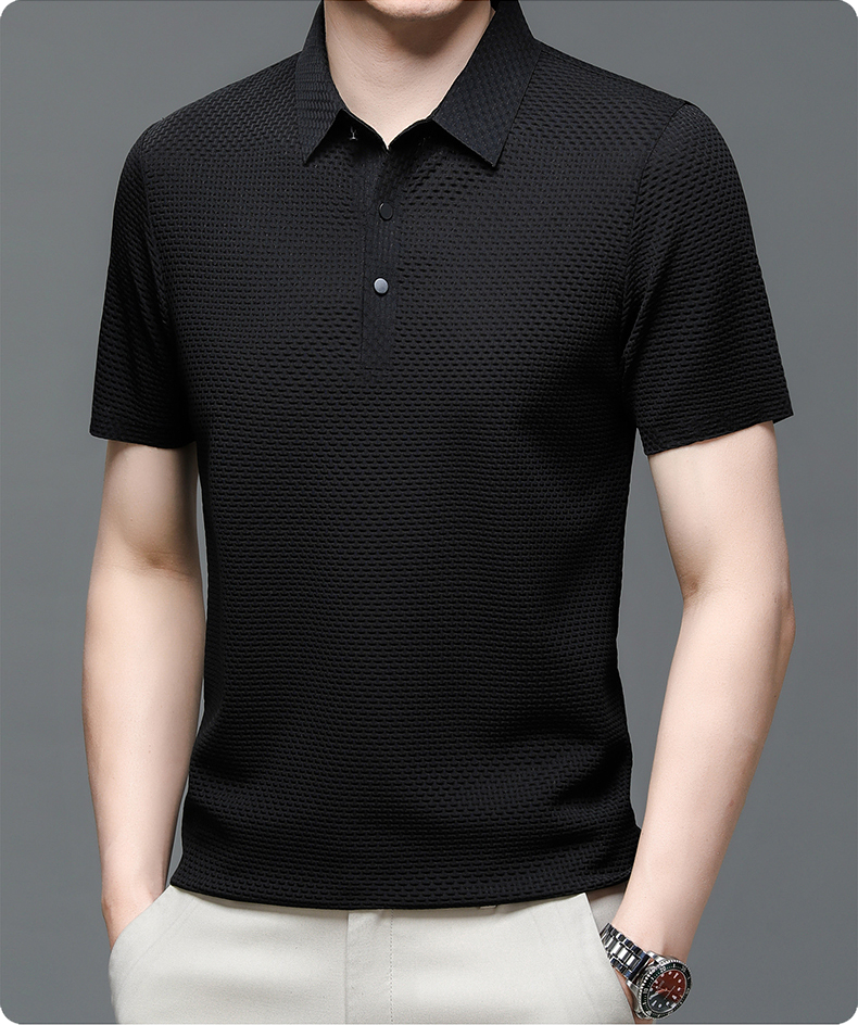 ??Men's Summer Ice Silk T-Shirt