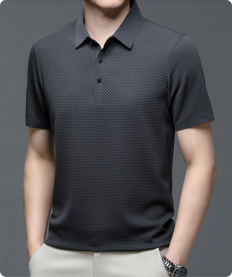 ??Men's Summer Ice Silk T-Shirt