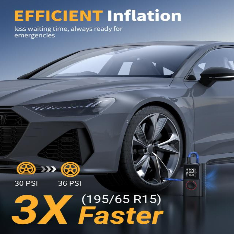 No More Road Emergencies! This portable tire inflator (with a BIG battery!) is your lifesaver—wireless digital display shows pressure instantly, works for cars AND inflatables. Grab yours NOW, don’t get stuck! 🚗🔋💨