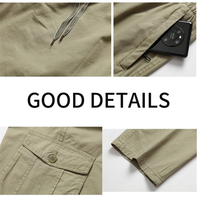 ??Multi-Pocket Durable Ultra Comfort Loose Fit Pants??Perfect combination of utility and comfort??