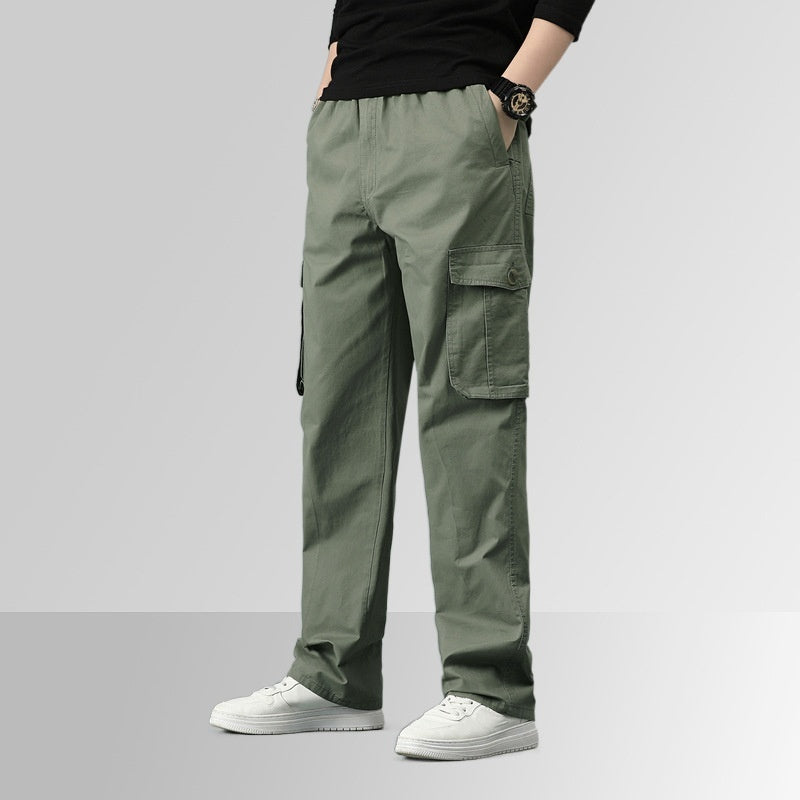 ??Multi-Pocket Durable Ultra Comfort Loose Fit Pants??Perfect combination of utility and comfort??