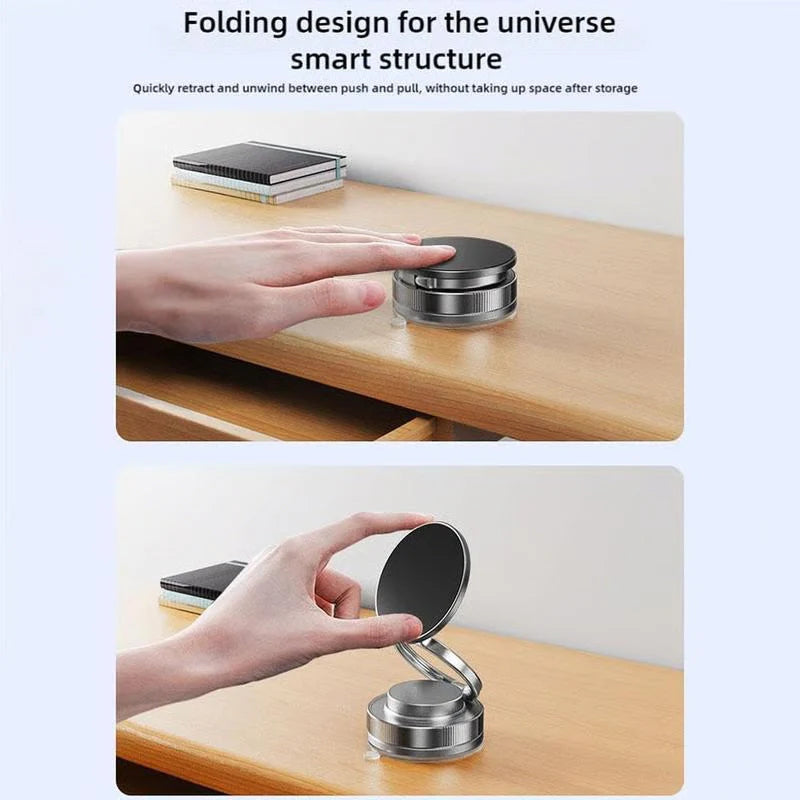 📢🔥🔥Limited 60% discount🔄️360° Adjustable Vacuum Magnetic Phone Holder📱
