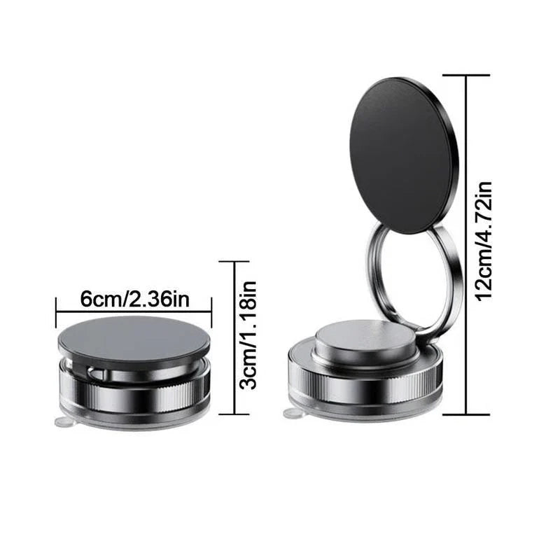 📢🔥🔥Limited 60% discount🔄️360° Adjustable Vacuum Magnetic Phone Holder📱