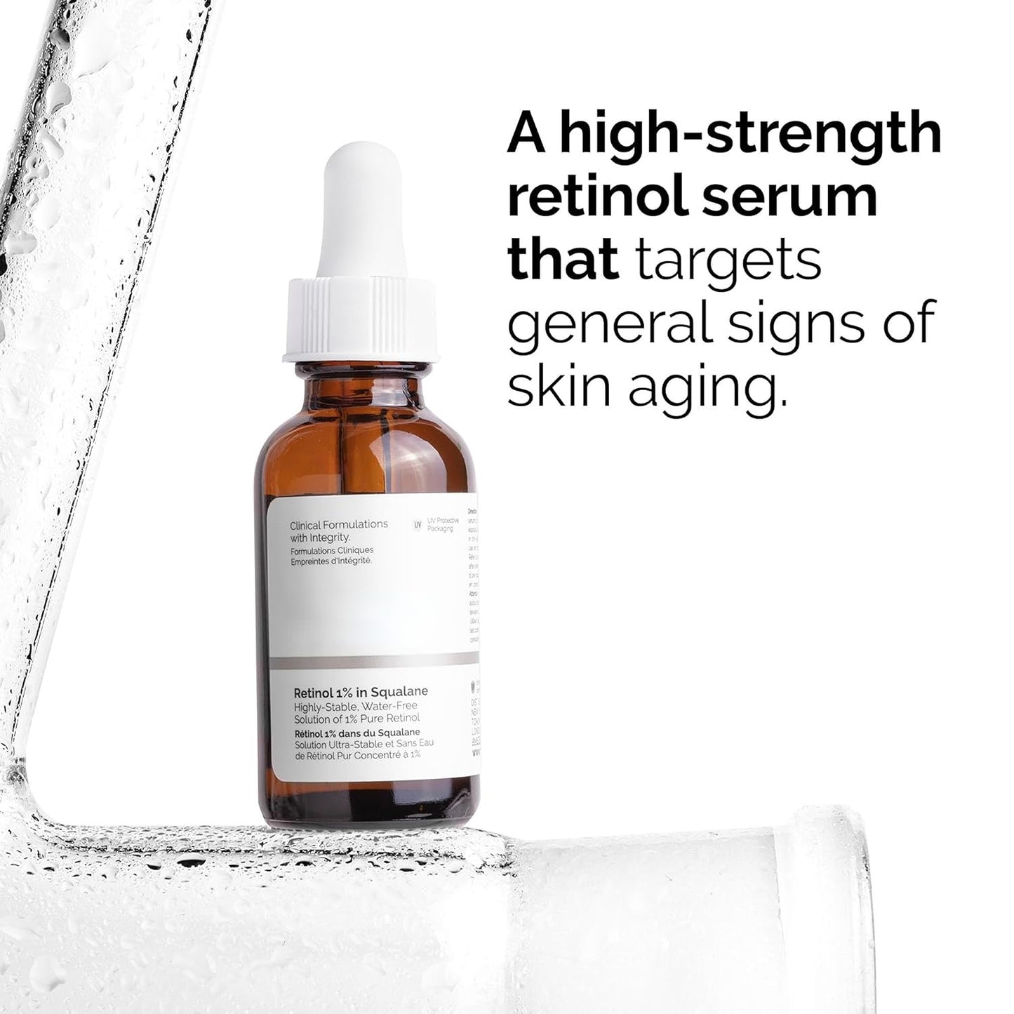 HOT SALE 52% OFF🔥Retinol 1% in Squalane, High-Strength Retinol Serum for Anti-Aging and Skin Smoothing