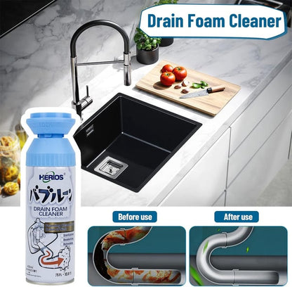📢💥💥Now at 45% OFF 🎃Drain Foam Cleaner Japanese environmental protection patent🌿