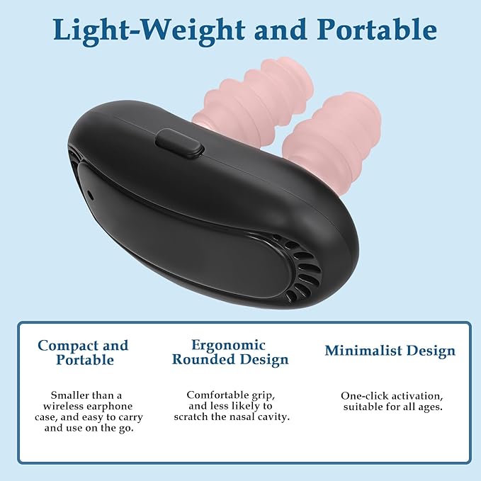 ⏰ HURRY! Flash Sale:Red Light Nasal Therapy Device, Portable Red Light Therapy for Nose