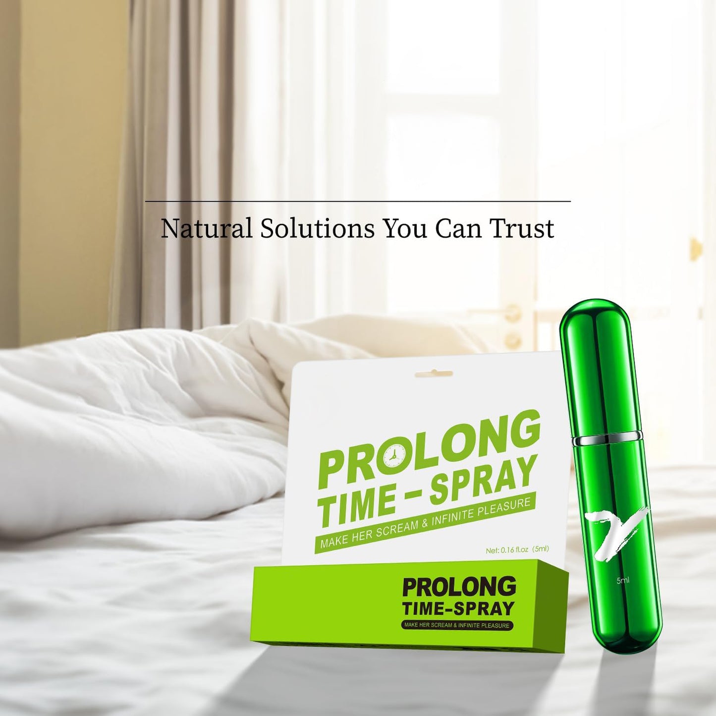 Final 3 Hours: 60% OFF🔥Longer, Better Intimacy—Natural, Safe, & Refreshingly Effective Delay Spray