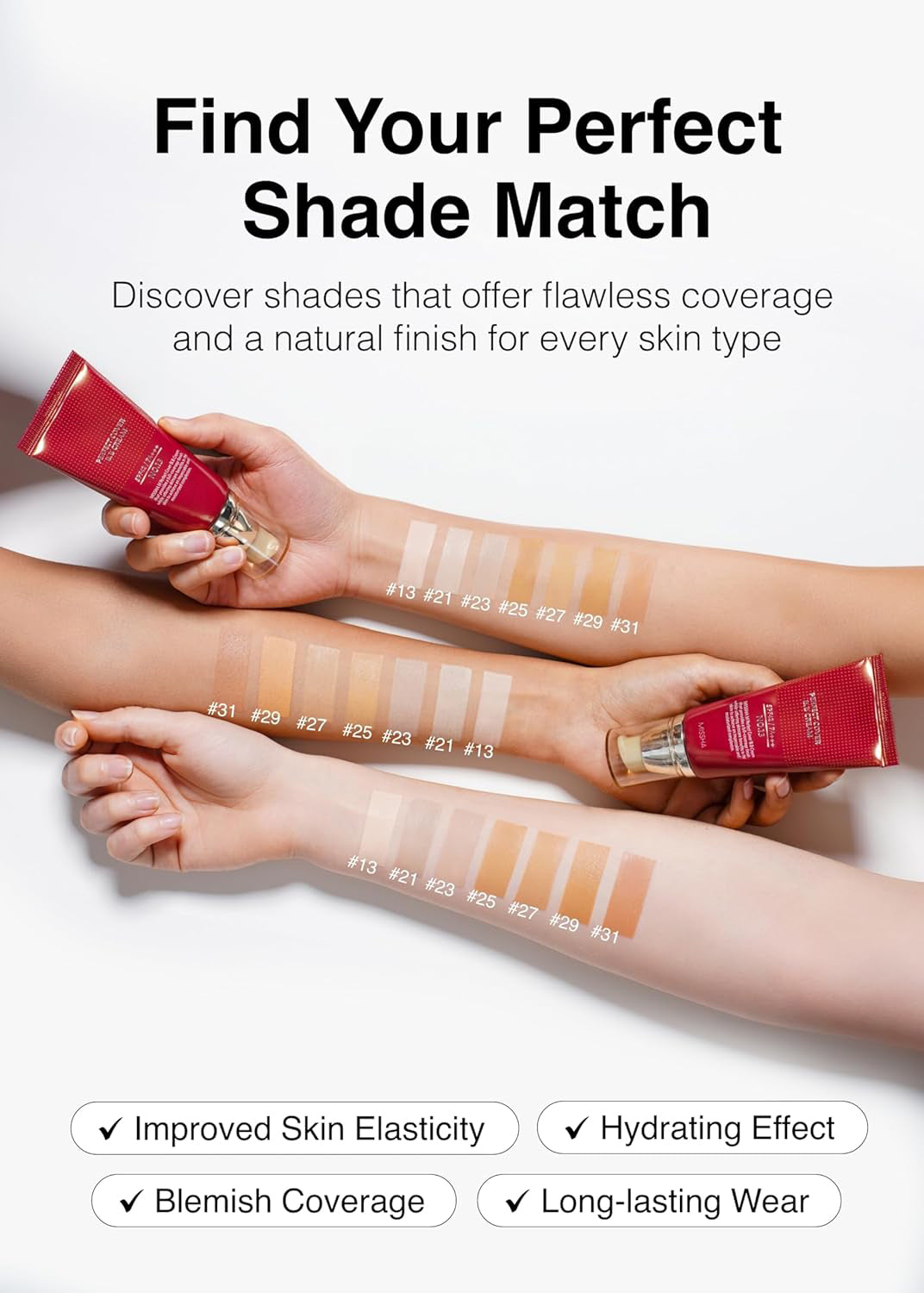 HOT SALE 51% OFF🔥All-in-One BB Cream: Natural Coverage + Skin Care + Long-Lasting Wear（3.38 Fl Oz）