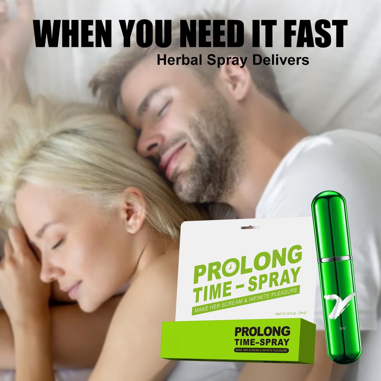 Final 3 Hours: 60% OFF🔥Longer, Better Intimacy—Natural, Safe, & Refreshingly Effective Delay Spray