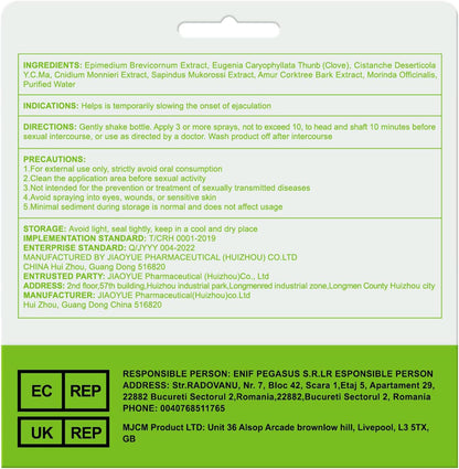 Final 3 Hours: 60% OFF🔥Longer, Better Intimacy—Natural, Safe, & Refreshingly Effective Delay Spray