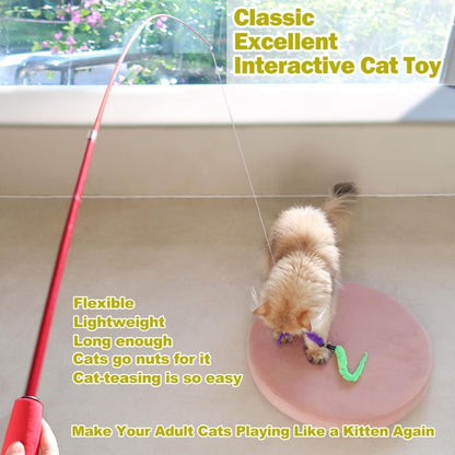 📣♨️🐱Best Seller❗ Feather Interactive Cat Toy🐱