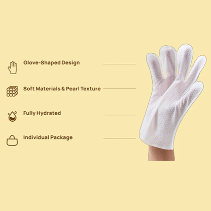 📣⚡⚡Super 50% discount🌈PET Cleaning Deodorizing Glove Wipes for Dogs🐶 Cats🐱