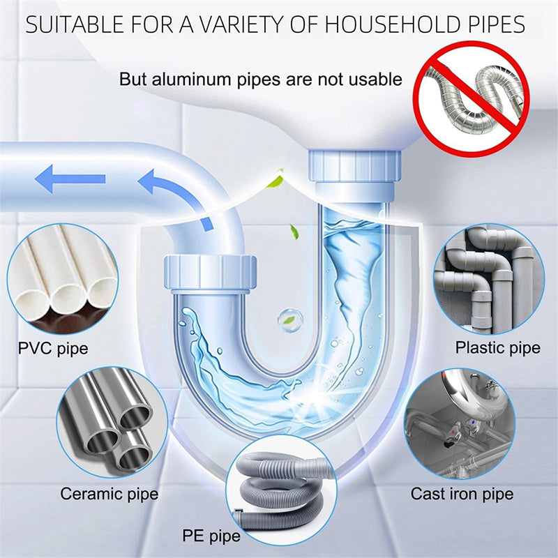 📢🚨💥40% OFF Today! 🎉 Powerful Pipe Dredging Agent  🛁
