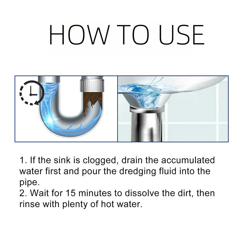 📢🚨💥40% OFF Today! 🎉 Powerful Pipe Dredging Agent  🛁
