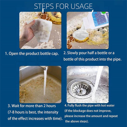 📢🚨💥40% OFF Today! 🎉 Powerful Pipe Dredging Agent  🛁