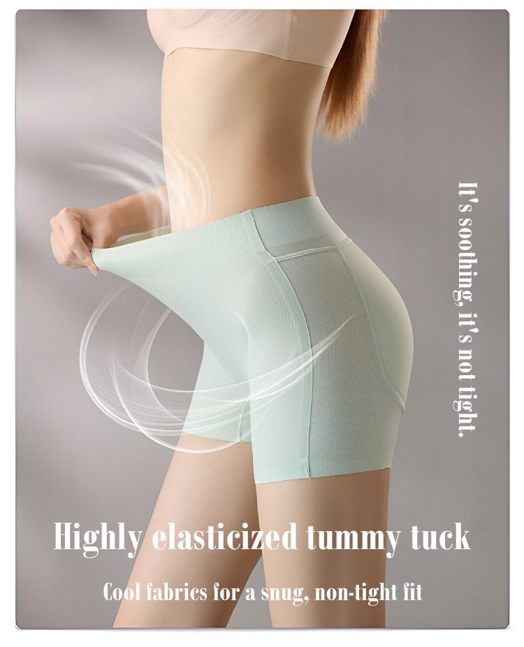 Latex False Buttocks Square Angle Underwear