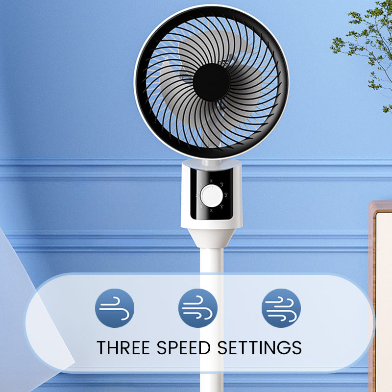 USB Powered Height Adjustable Standing Oscillating Electric Fan